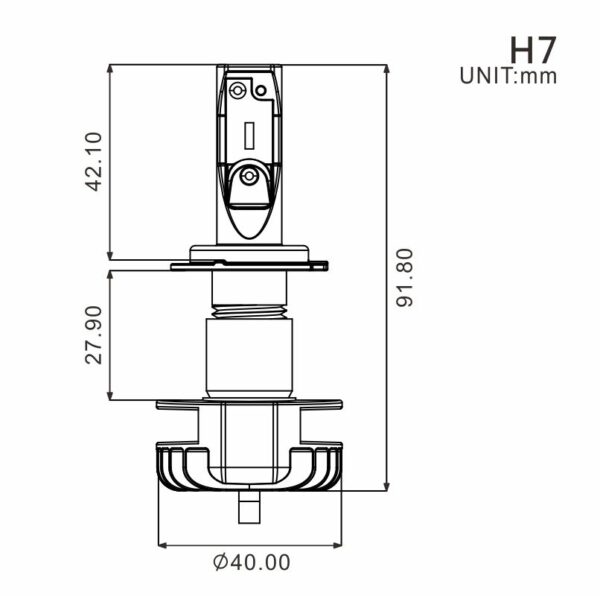 Lampadina LED H7 - immagine 3