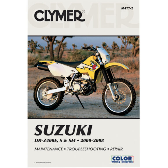 Manuale tecnico Clymer - Suzuki DR400Z (2000>2008)