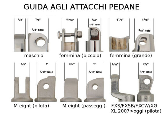 Pedaline anti-vibrazioni in gomma - Allungate - immagine 2