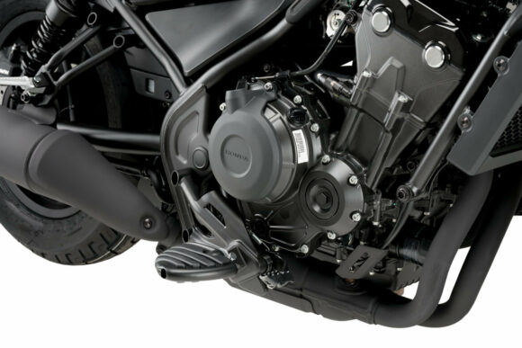 Pedane Delta-S per Honda Rebel 1100 - Nero - immagine 5