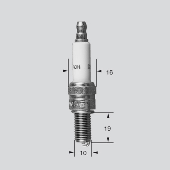 Candele Champion RG6HCC per M8 - Sconto quantità - immagine 3