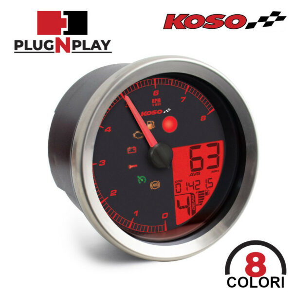 Strumento multifunzione Koso plug-n-play HD-04 - Acciaio