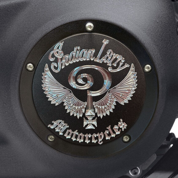 Derby cover Indian Larry "Logo" per H-D - immagine 2